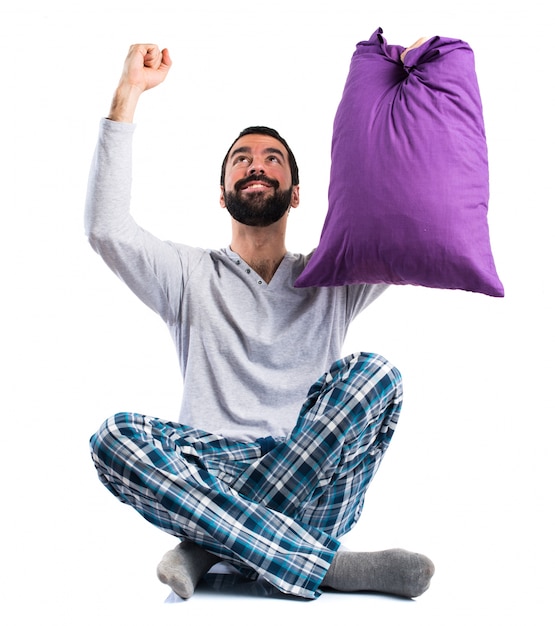 幸运彩民庆祝中奖时刻